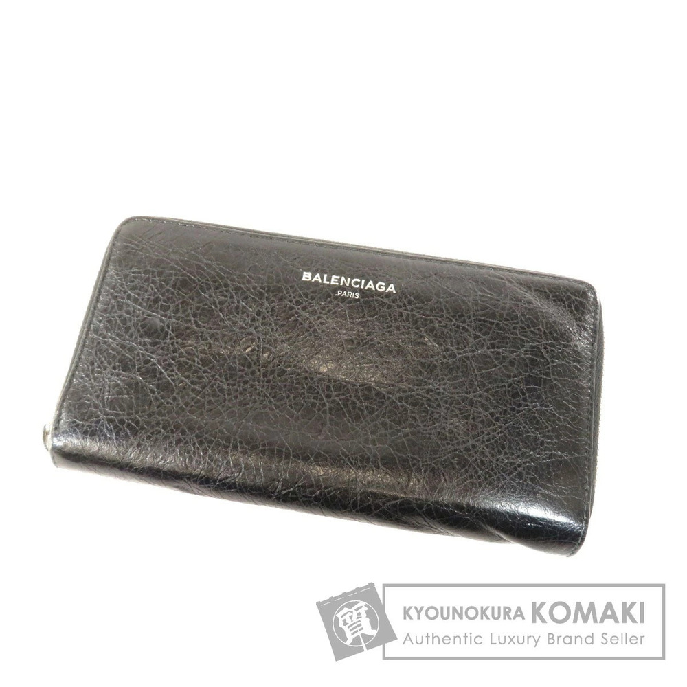Balenciaga motif long Wallet leather - Picture 1 of 6
